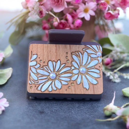 Gentle Daises Small Hair Clip