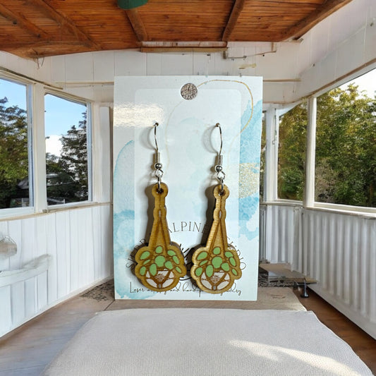 Hanging Plant Earrings