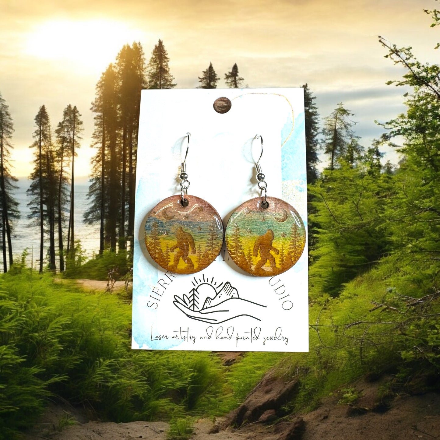 Bigfoot Earrings