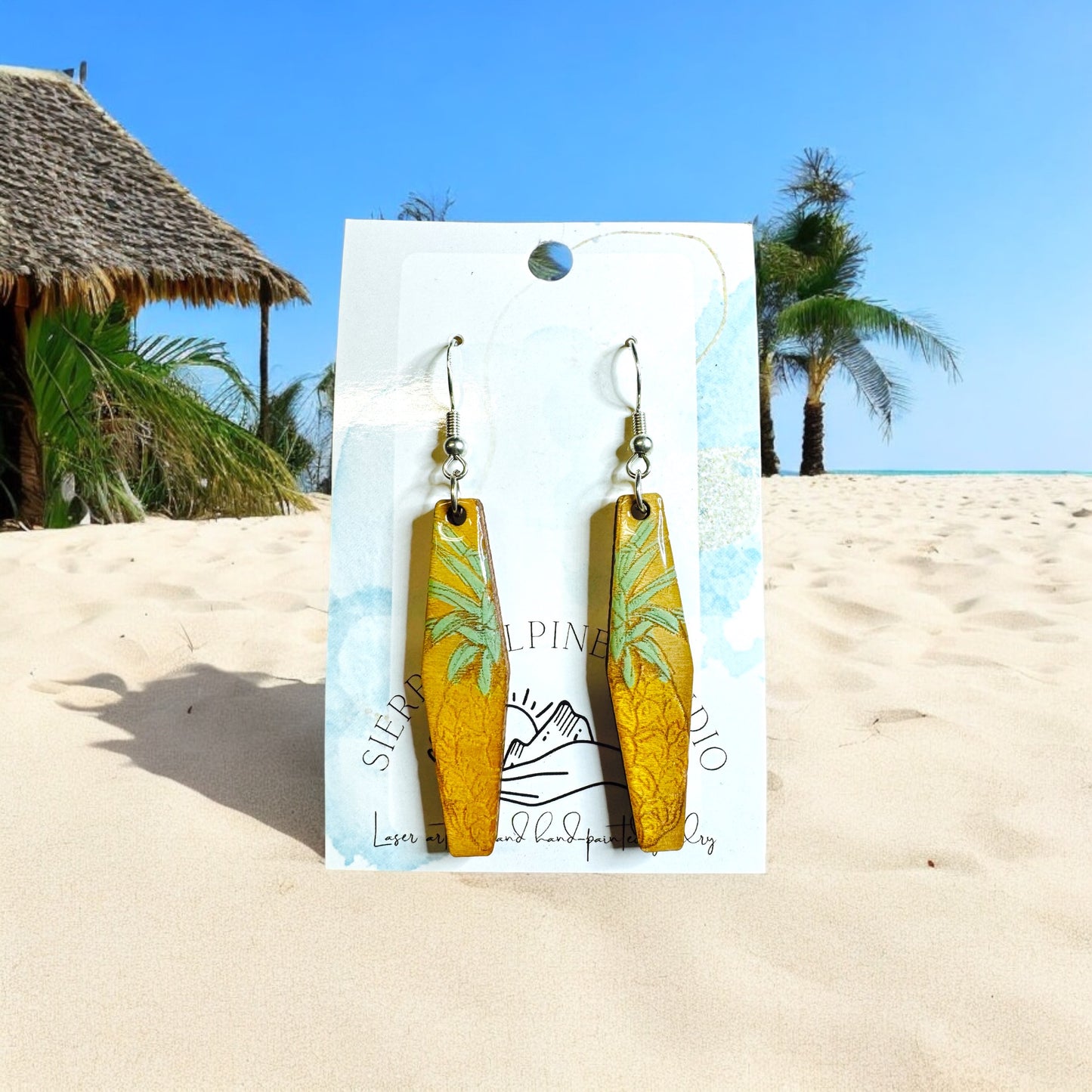 Pineapple Bar Earrings