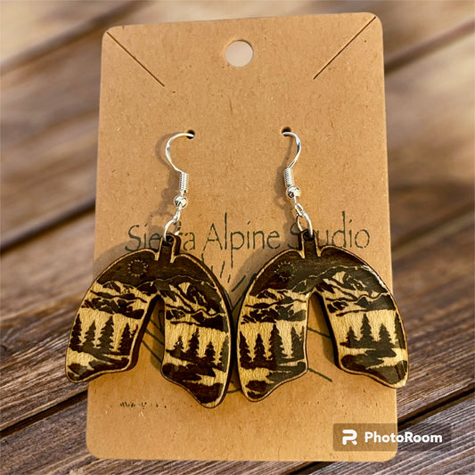 Mountain Lungs Earrings