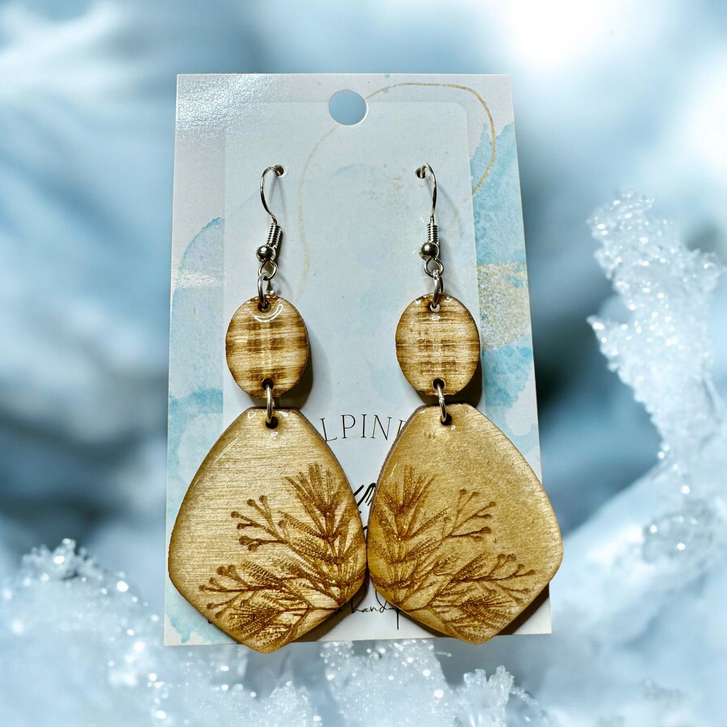 Pine Needle Earrings
