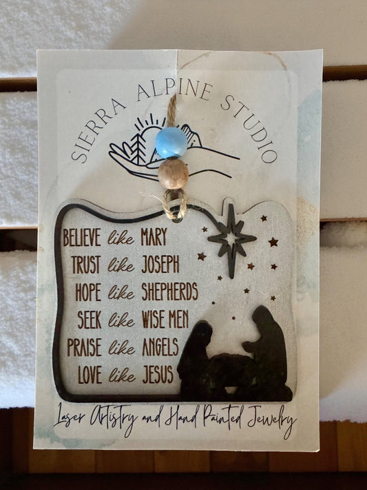 Love like Jesus Ornament